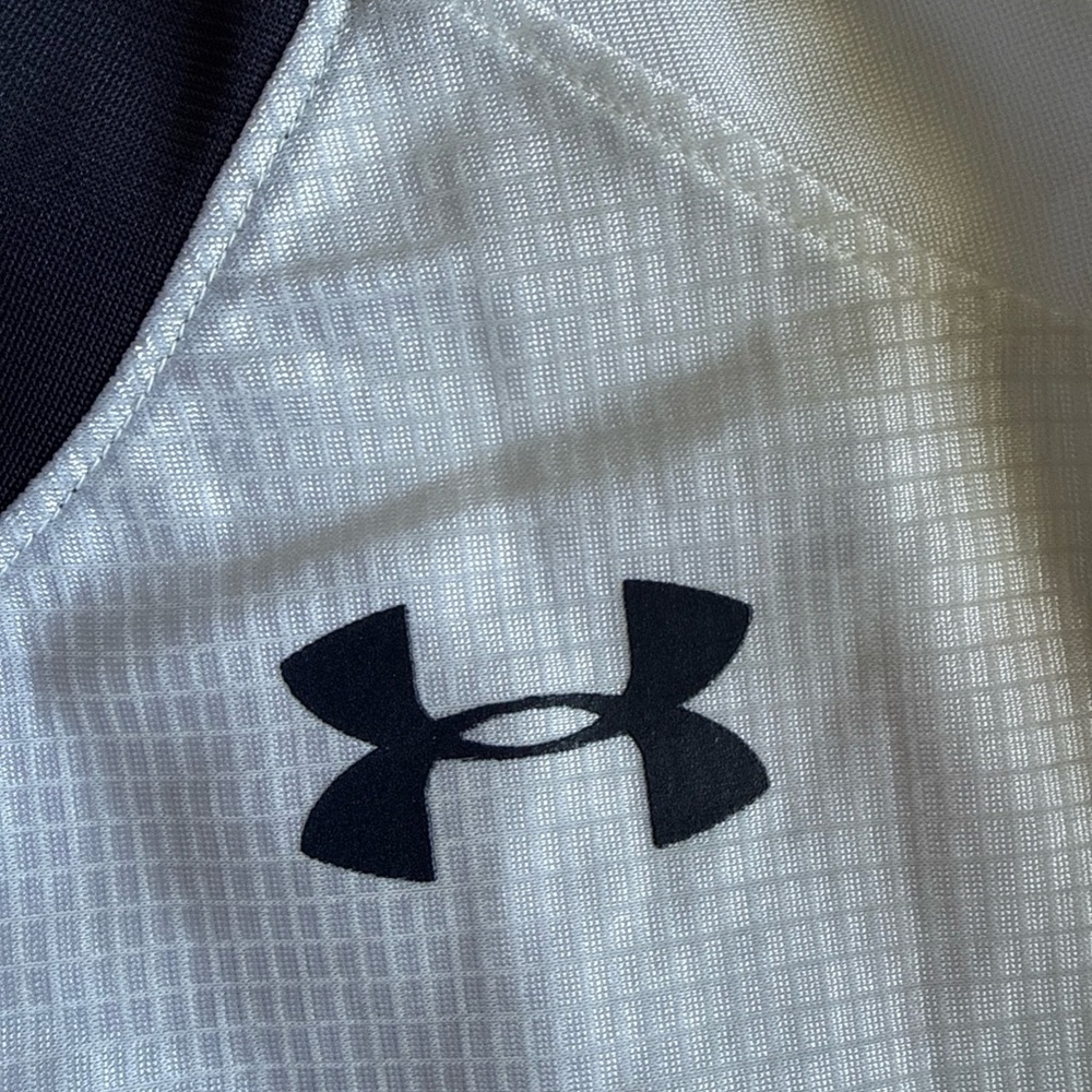 Under Armour White and Navy Men's Jersey - Picture 5 of 6